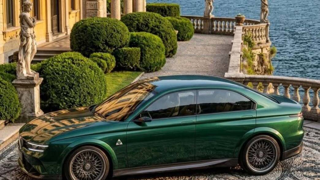 Alfa Romeo 164 render