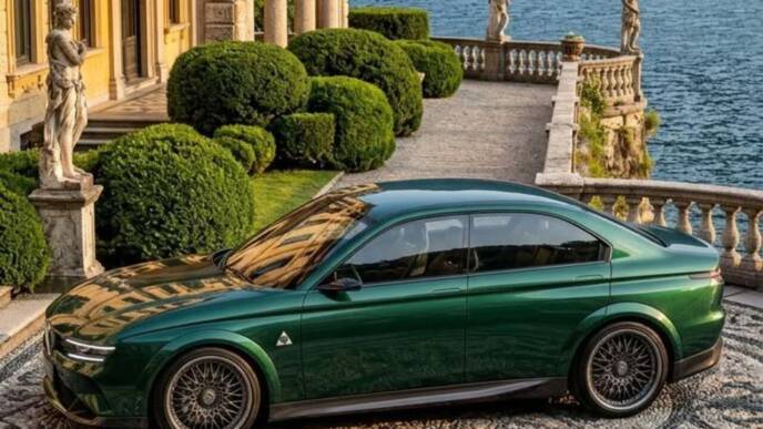 Alfa Romeo 164 render
