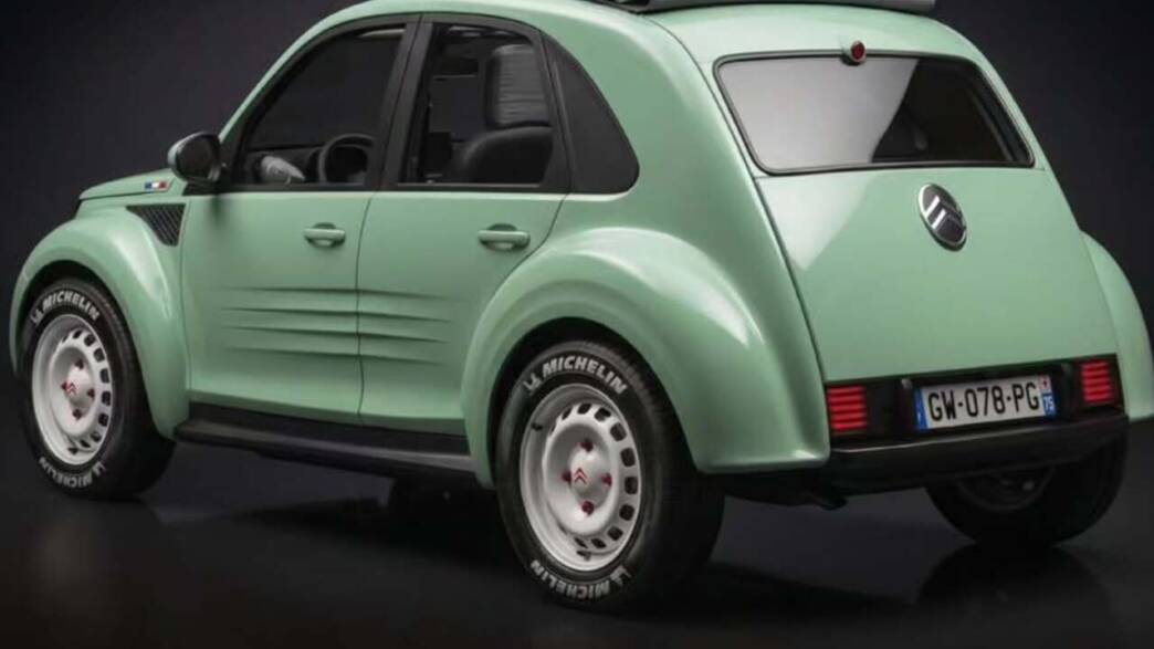 citroen 2cv render