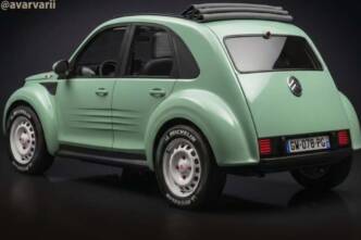 citroen 2cv render