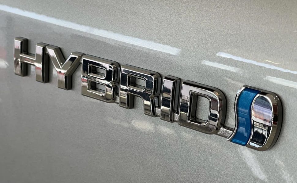 full hybrid toyota badge