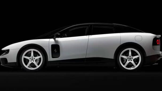 ferrari luce telaio 0