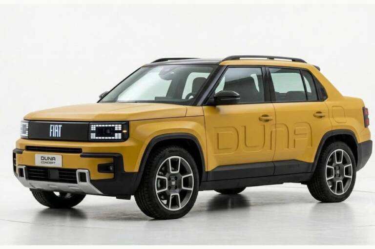 Nuova Fiat Duna: il modello rinasce quarant’anni dopo in stile Grande Panda