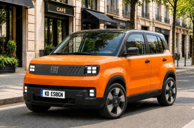 Fiat Pandina elettrica: un render anticipa l’E-Car da cui dipende il futuro di Pomigliano