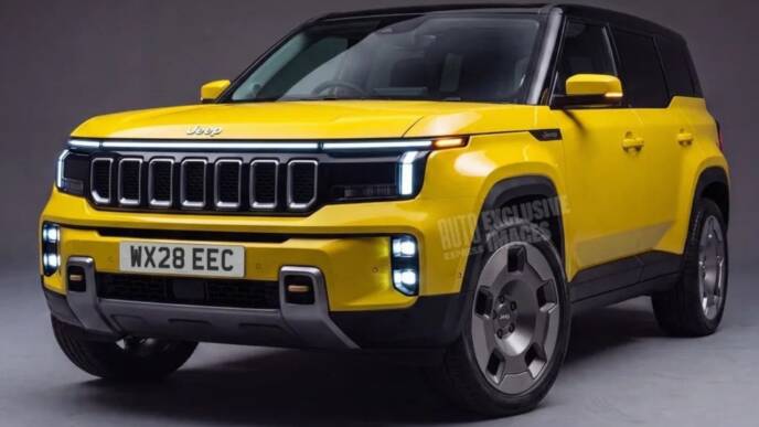 Jeep Dongfeng SUV render