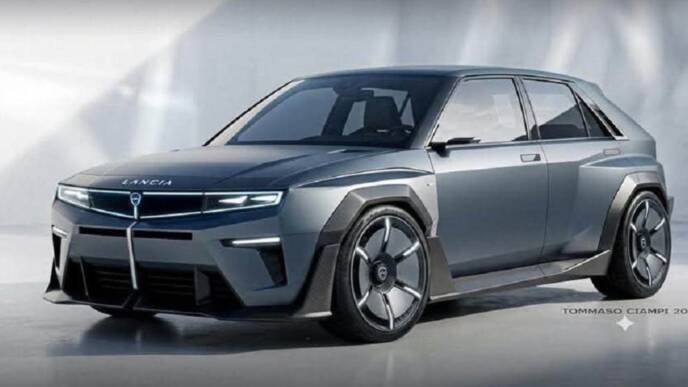 Lancia Delta HF Extrema render