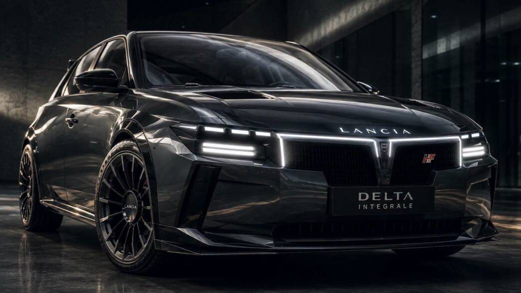 Lancia Delta Integrale render