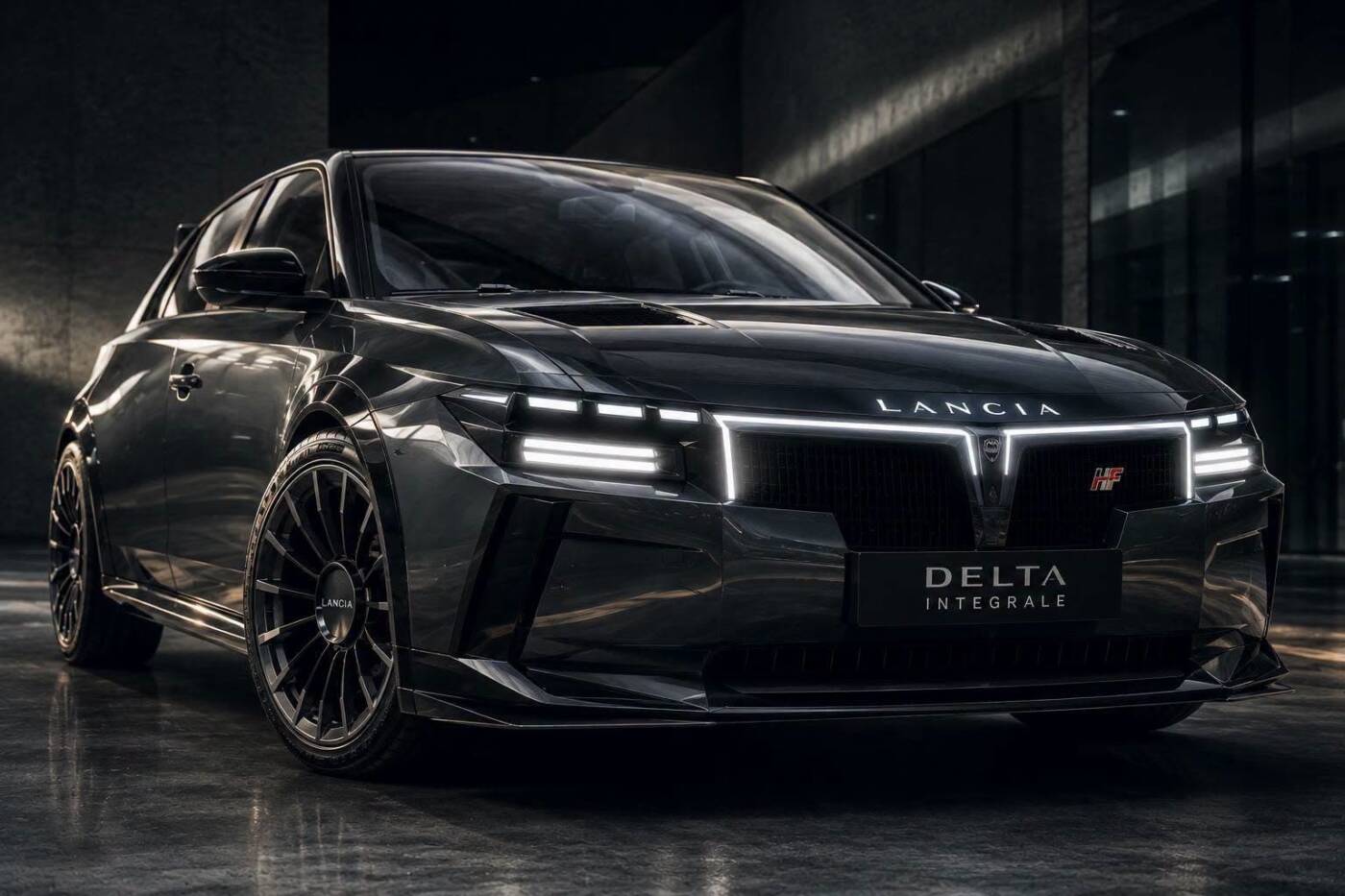 Lancia Delta Integrale render
