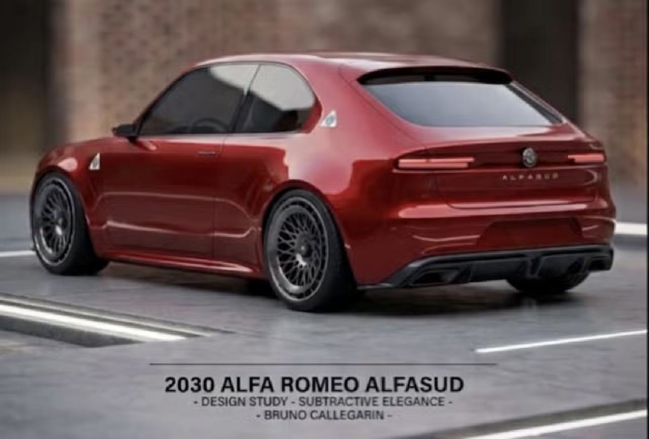 alfa romeo alfasud render