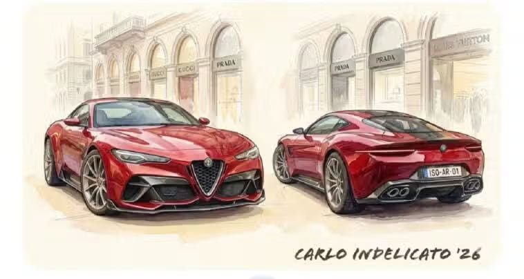 Alfa Romeo GT render