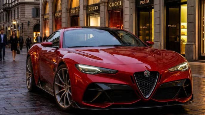 Alfa Romeo GT render
