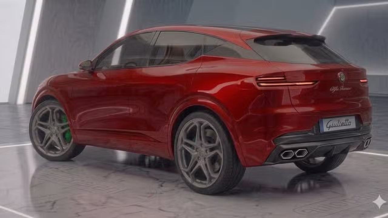 Alfa Romeo giulietta render