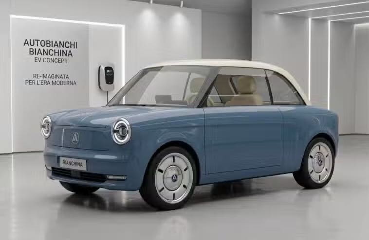 Autobianchi Bianchina render