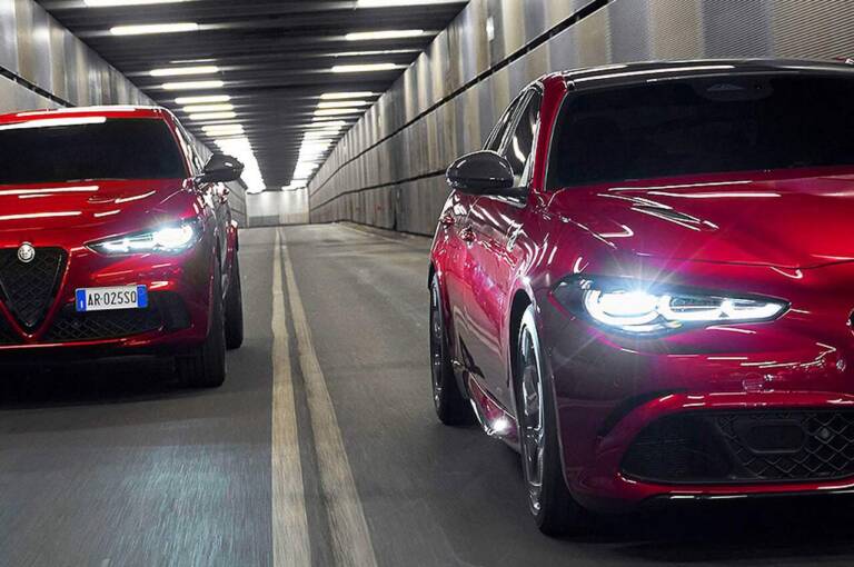 Alfa Romeo studia il segmento D: il futuro di Giulia e Stelvio è ancora una diapositiva