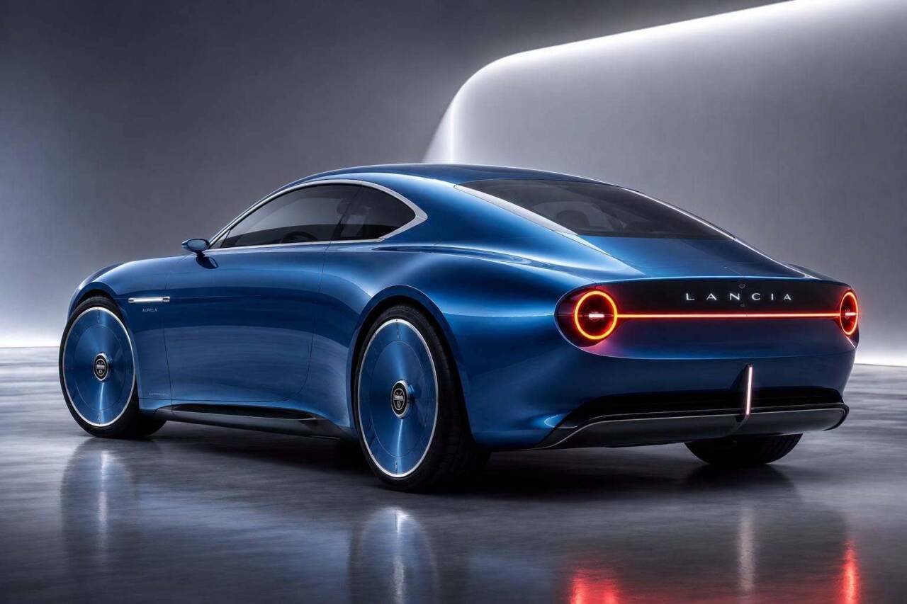 lancia aurelia render