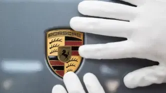 porsche, badge