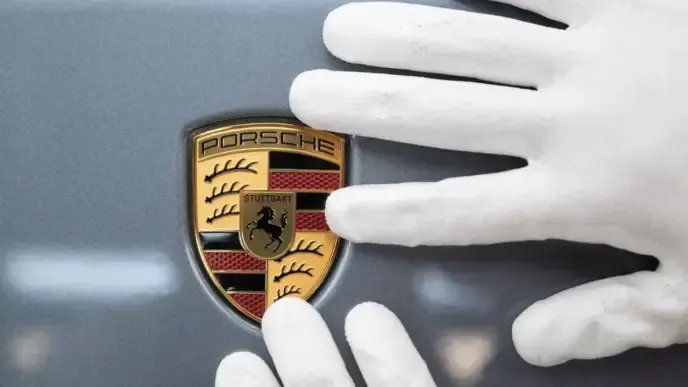 porsche, badge