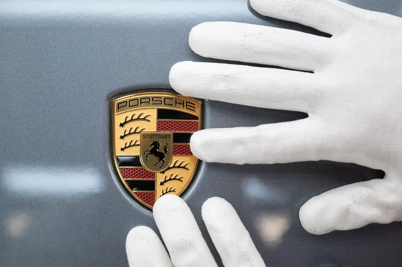 porsche, badge