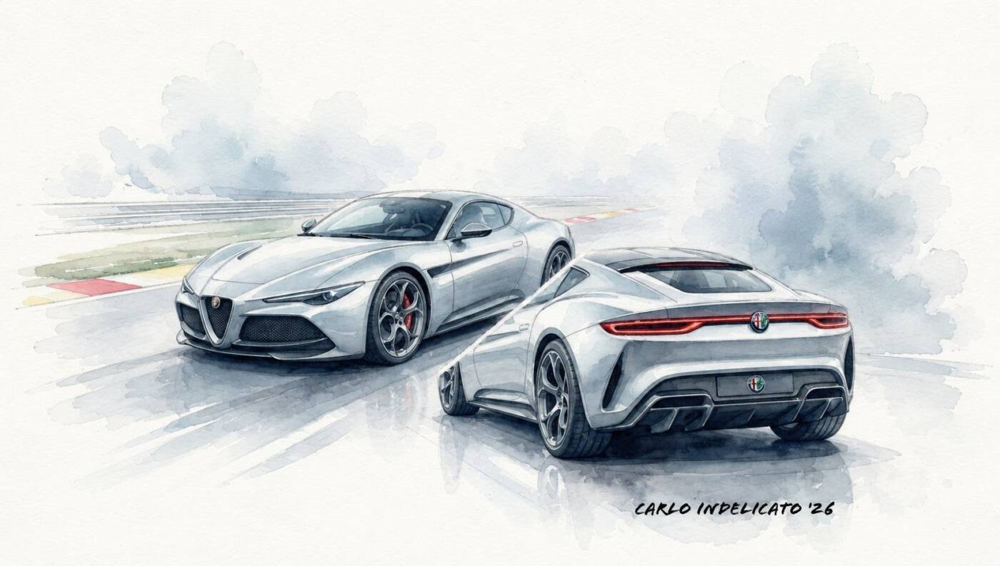 Alfa Romeo GTV render