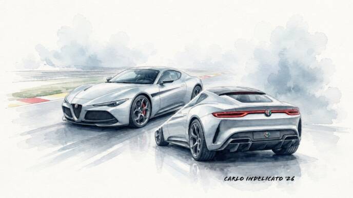 Alfa Romeo GTV render