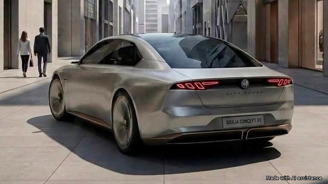 Alfa Romeo Giulia render