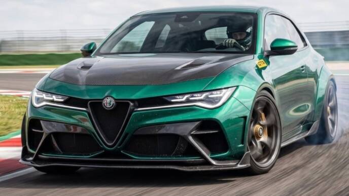 Alfa Romeo HH GTA render