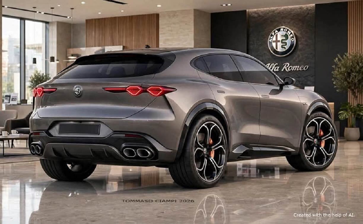 Alfa Romeo Stelvio render