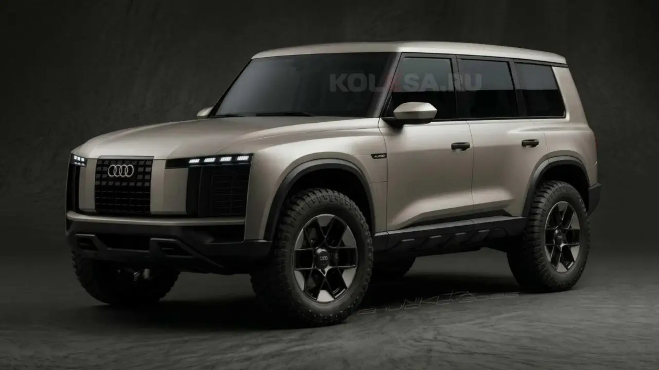 audi 4x4 rendering