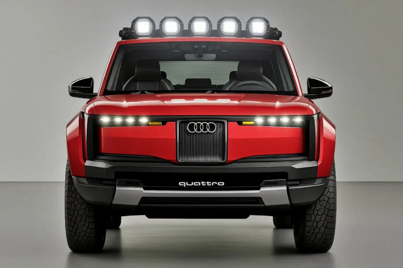 audi 4x4 rendering