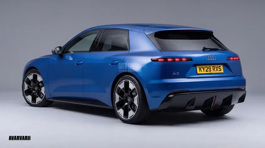 Audi A3 render auto express