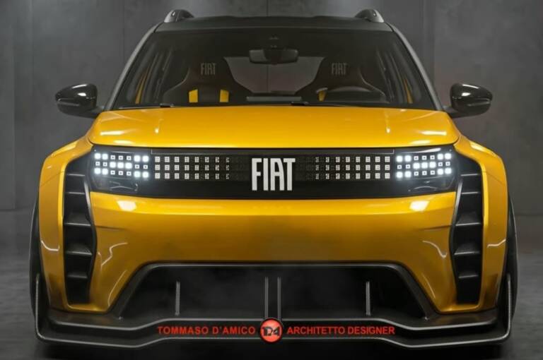 Fiat Hyper Panda: ecco come sarebbe una Panda sportiva da 400 cavalli