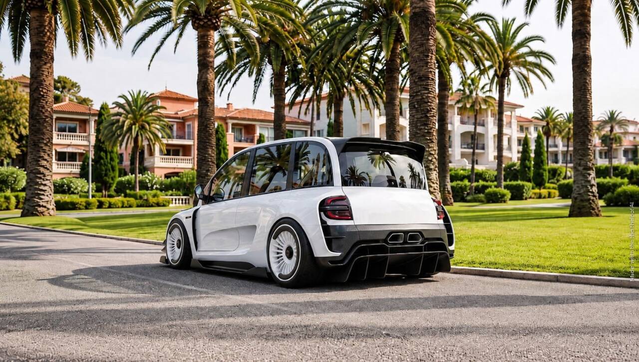 Fiat Multipla XR render