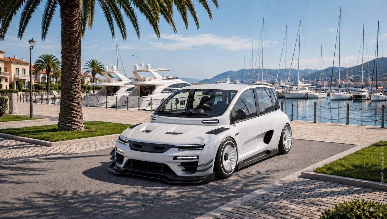 Fiat Multipla XR render