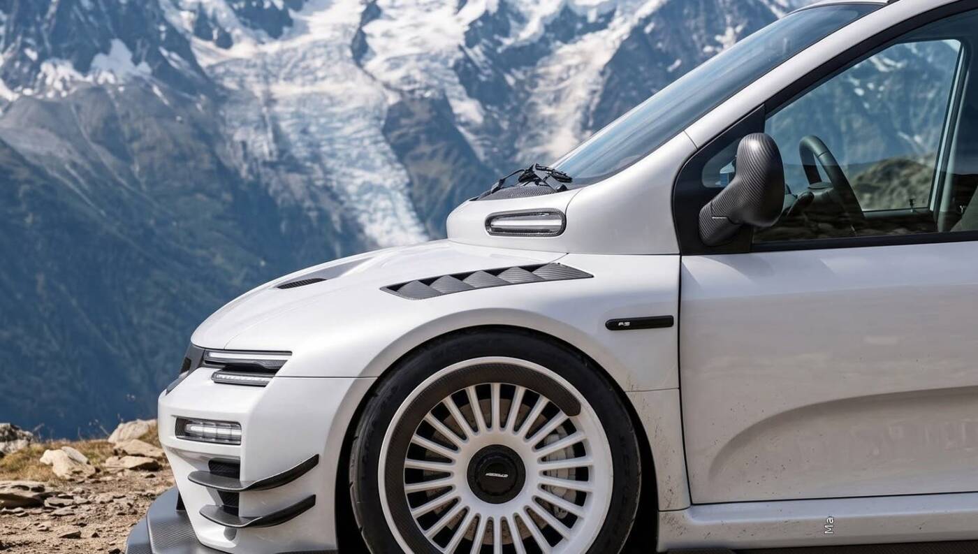 Fiat Multipla XR render
