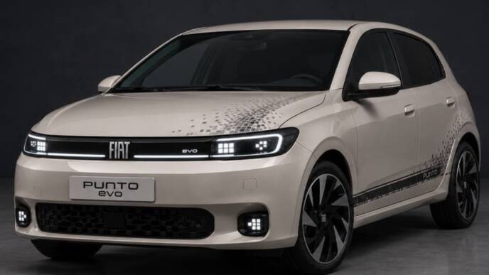 Fiat Punto render