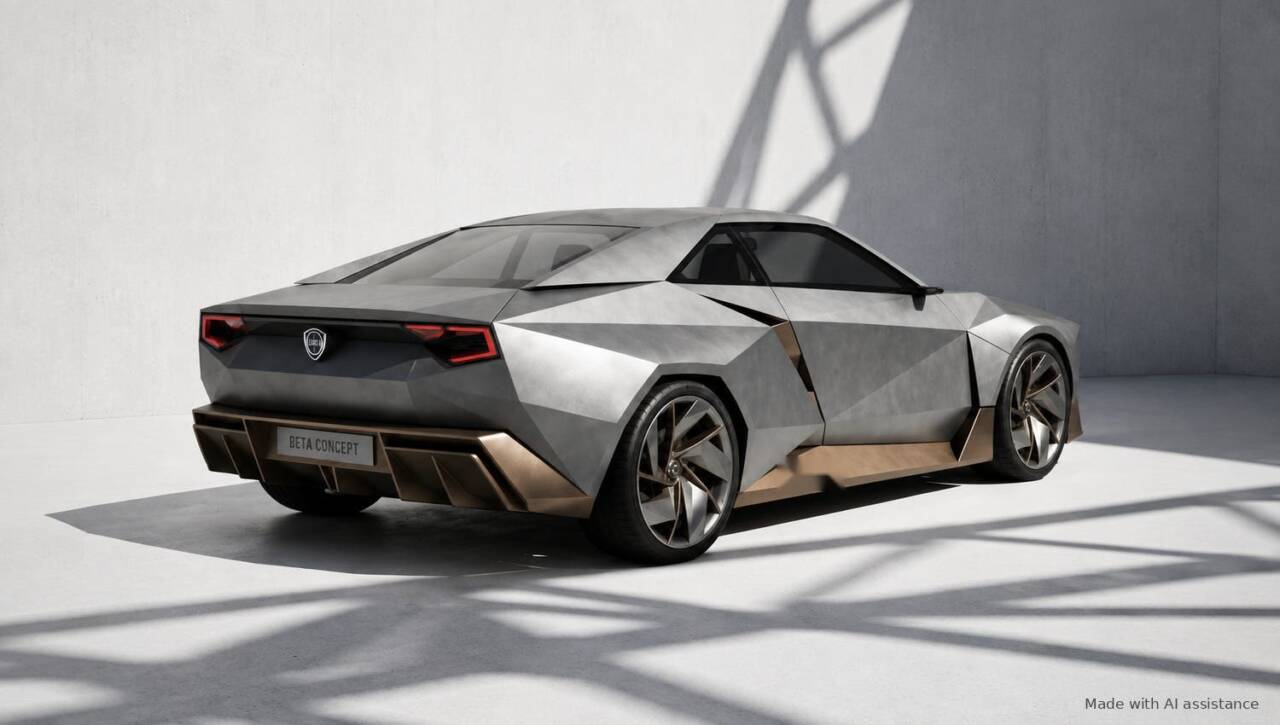 Lancia Beta Concept render
