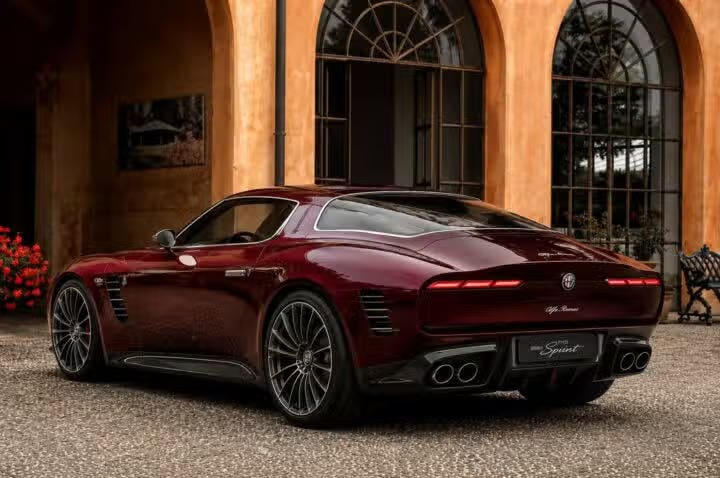 Alfa Romeo Montreal render