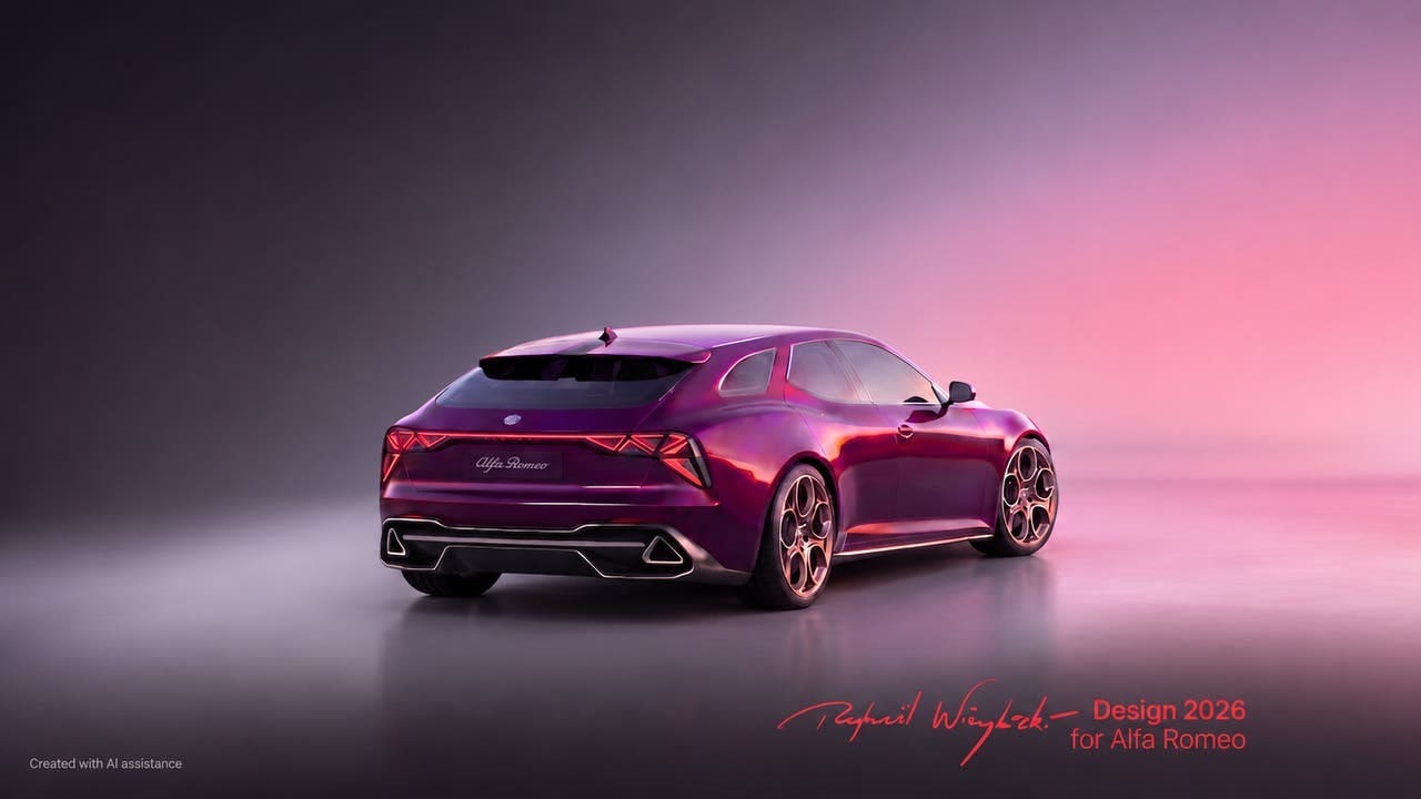 Nuova Alfa Romeo Sportwagon render