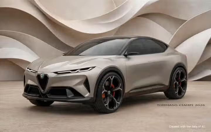 Alfa Romeo Stelvio render