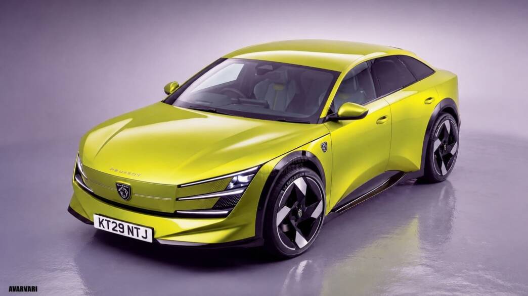 Peugeot 308 render