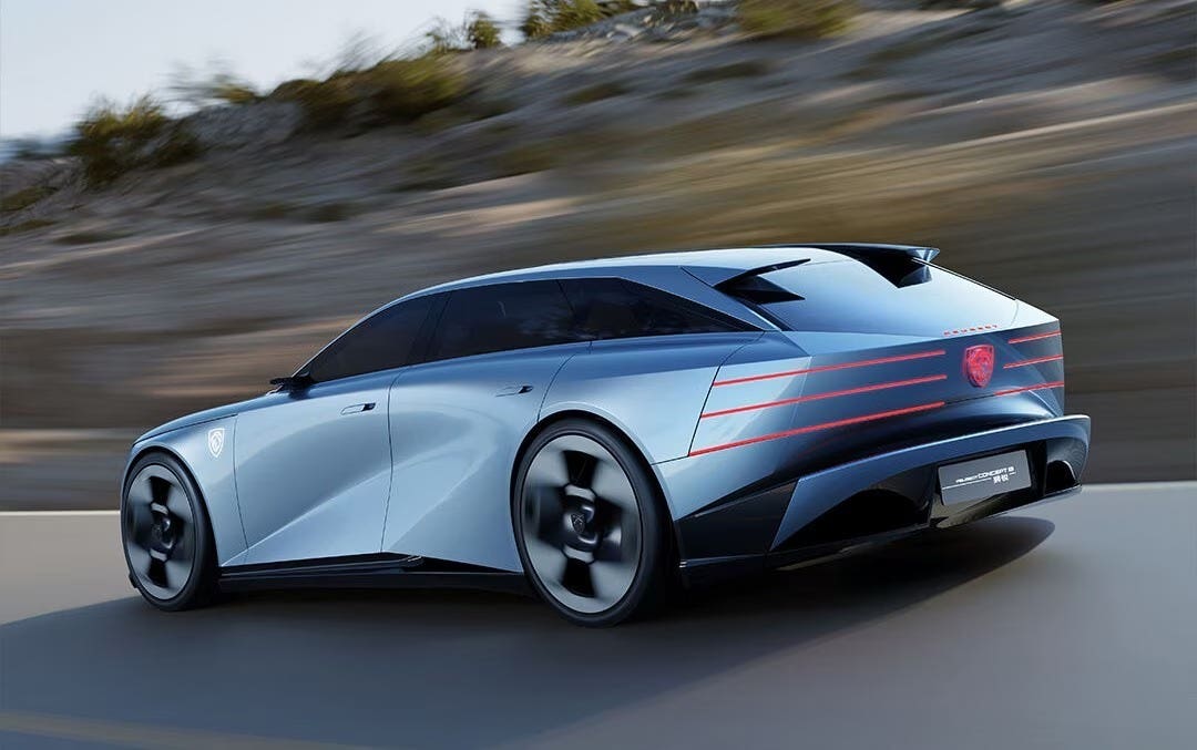 Peugeot Concept Cina