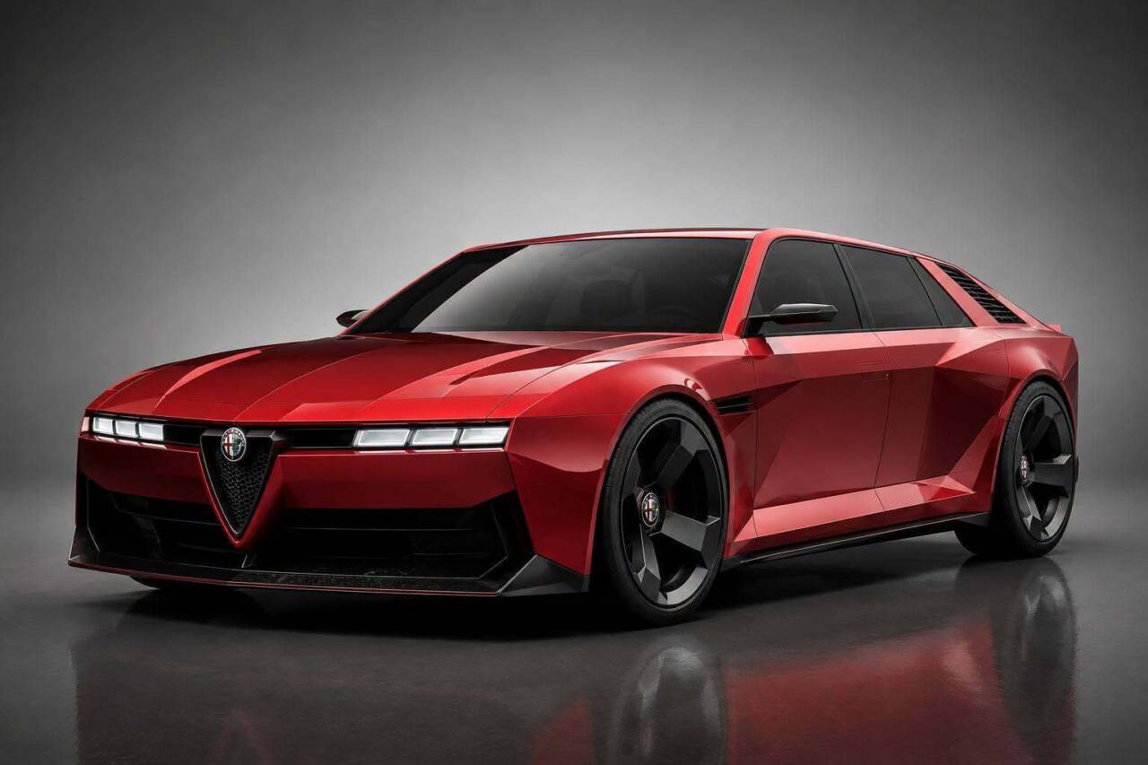 nuova Alfa Romeo 75