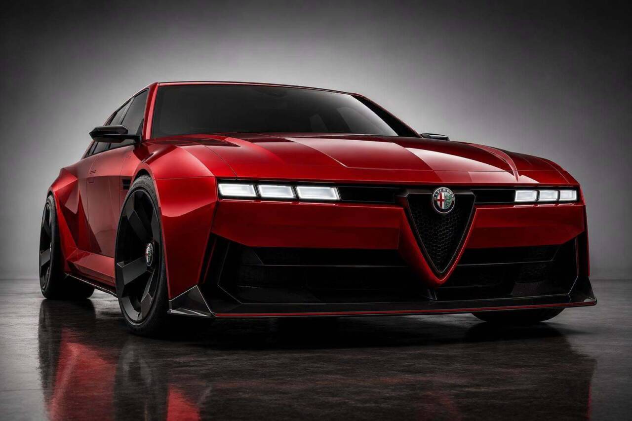 nuova Alfa Romeo 75
