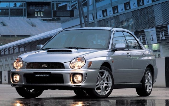 subaru impreza wrx 2000