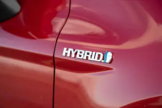 toyota hybrid badge