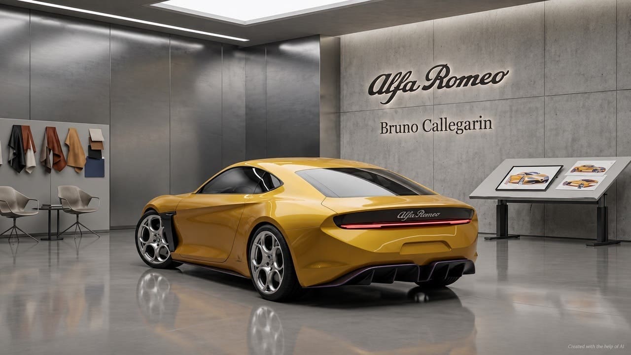 Alfa Romeo coupe render