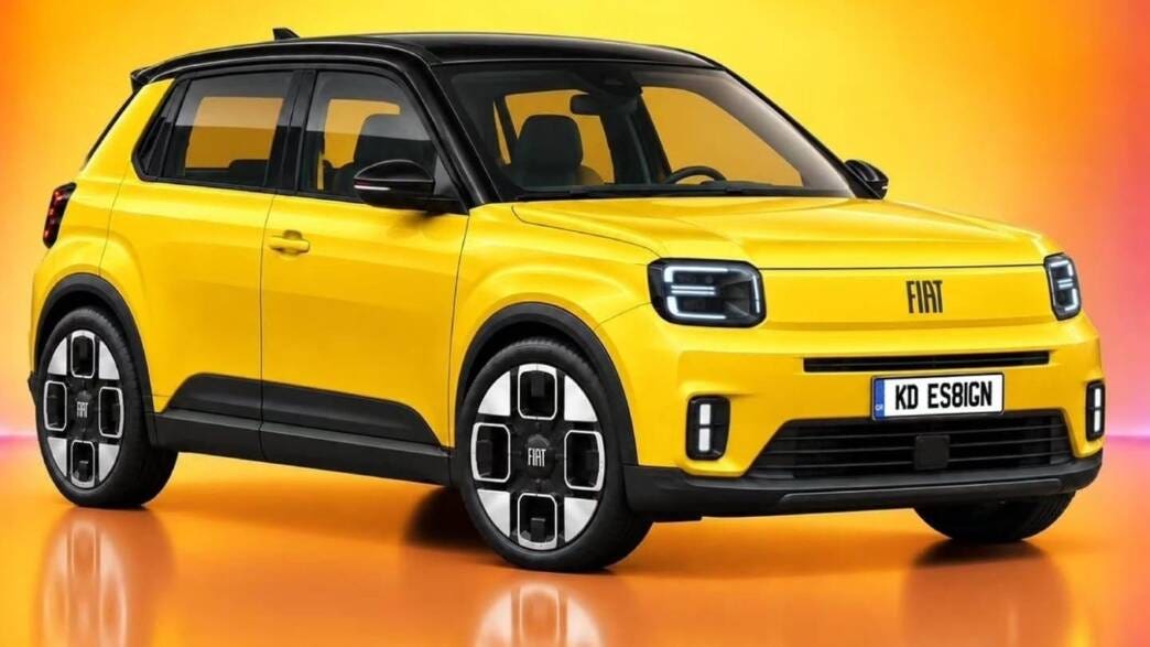 Fiat 147 render