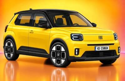 Fiat 147 render