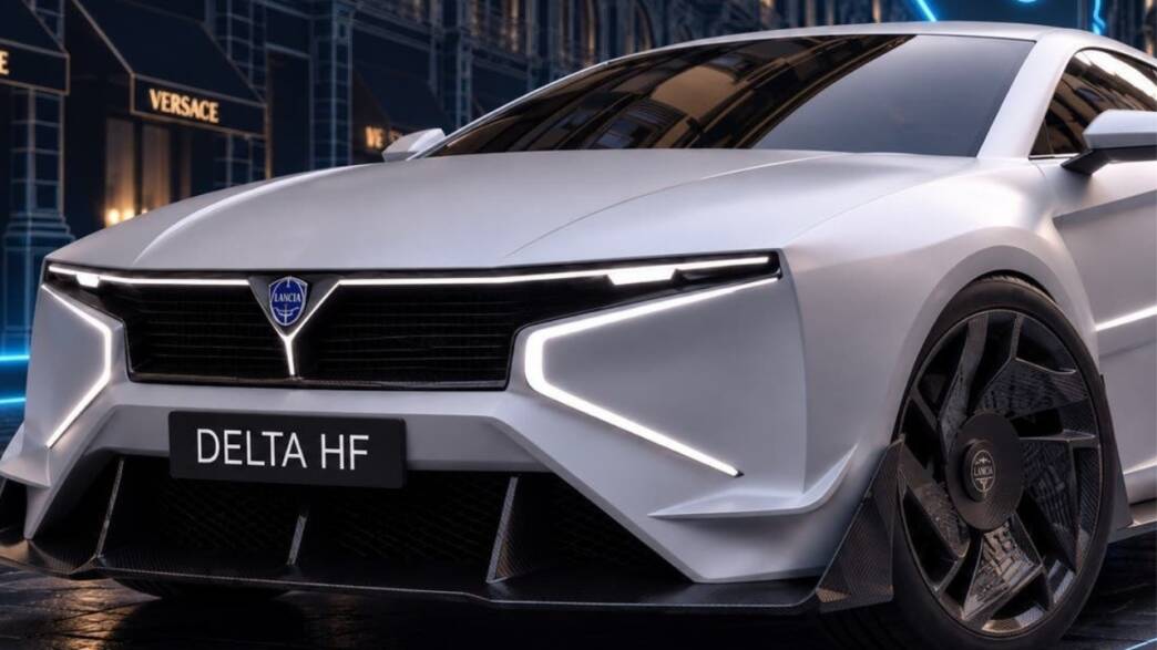 Lancia Delta HF render