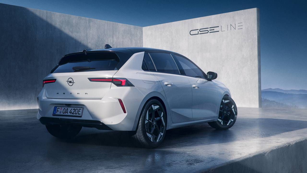 opel astra gse line